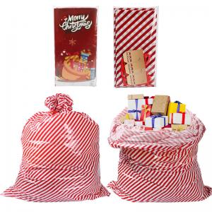 Large Reusable 50 Microns Custom Plastic Gift Bags For Holiday