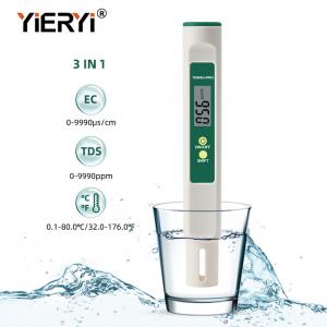 Household Digital Water Quality Meter 3 In 1 Temp TDS EC Meter