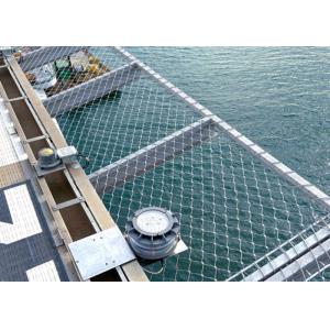 PVC Coating Helideck Perimeter Net 20×38 30×30 40×60 Hole Size