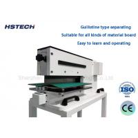 China New Condition PCB Depaneling Equipment Powerful Low Stress V Cut Linear Blade Pneumatic PCB Separating Machine HS-310 on sale