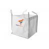 Polypropylene Woven White Color Duffle Top / Spout Bottom Bulk Bags for Coffee