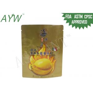 China Fresh Sea Food Packaging Bags Vivid Printing Customized Size For Mexico Abalone supplier