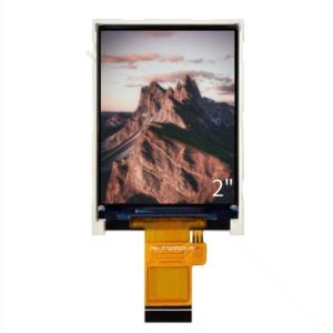 China 300nits IPS LCD Display 240x320 Resolution LCD TFT Panel 2 Inch With TTL Interface wholesale