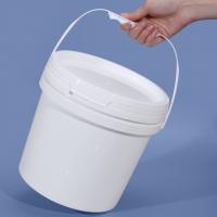 China Transparent Plastic Storage Bucket With Handle Capacity 0.2L-20L on sale
