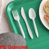 China Virgin LDPE Granules For Disposable Cutlery Raw Material on sale