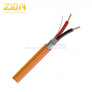 China FRHF 2 Core 0.50mm2 Fire Resistant Cable Copper Conductor with Silicone Insulation supplier