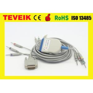China Direclty Supply Edan SE-3 SE-601A 10 lead EKG Cable with DIN 3.0 IEC Standard supplier