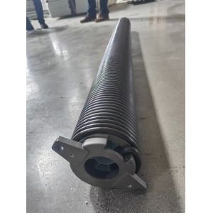 Industrial Sectional Door with AC 220V-240V Motor 2.0mm Galvanized Steel Track and Low Stress Oil Tempered Torsion Springs