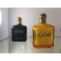 China Customized 110ml Luxury Perfume Bottles Transparent Round Edge on sale