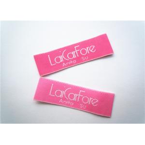 China No Slip Clothing Label Tags , Woven Garment Labels Personalized supplier