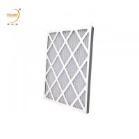 China Cardboard Frame Merv Pleated HVAC AC Furnace Pre Air Filter Customized Washable on sale