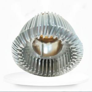 China LED Heat Sink Aluminium Die Castings , Silver Lighting Die Casting supplier