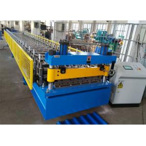 Color Coated Steel Roof Panel Roll Forming Machine, 6 Ribs Roofing Sheet Roll Former