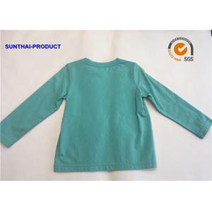 China Classic Childrens Long Sleeve T Shirts , Toddler Cotton T Shirts For 2 - 12 Size supplier