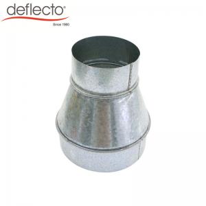 China UL Pipe Fitting Air Duct Reducer 6 Inches To 8 Inches Ventilation Parts supplier