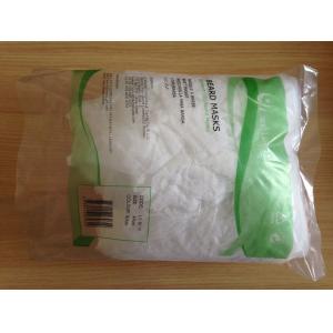 China White Nonwoven Disposable Beard Cover for Food Indusries, etc. supplier