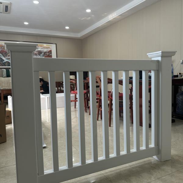 Paneles de valla de piscina de vinilo para todo clima de 4*8 pies, mínimo mantenimiento, instalación DIY