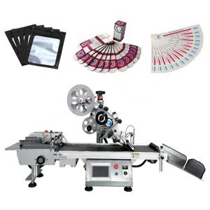 China High Speed Label Machine Automatic/Flat Labeling Machine with Encoder 30 pcs/h 15 mm supplier