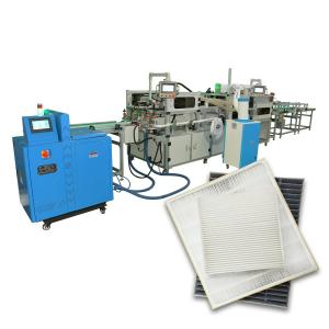 Car Air Filter Production Line 14KW For Automobile Air Conditioner Filter