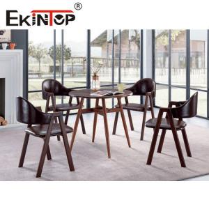 China Modern Wood Conference Room Tables Chair Set Smooth Surface OEM ODM supplier