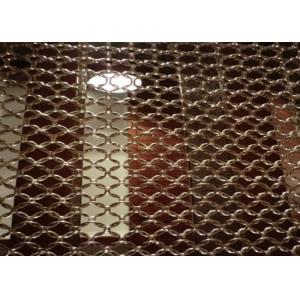 China ISO9001 Decorative Wire Mesh Stainless Steel Ring Mesh Screen For Decoration supplier