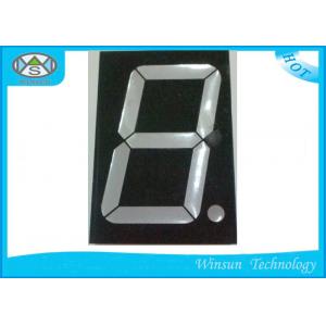 China 1 Digit 7 Segment Led Display 3.0 Inch / Electronic Number Counter For Multimedia Product supplier