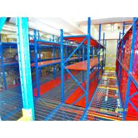 China Utilizing Industrial Rack Supported Mezzanine With Powder Coat Paint Finish on sale