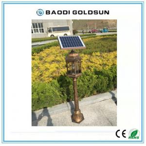 2016 China Factory New Design Solar Moth Killing lamp