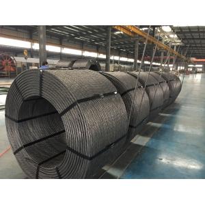 Steel Strand / Uncoated Seven PC Strand Wire For Prestressed Concrete