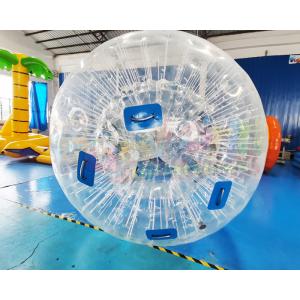 0.55mm PVC Inflatable Zorb Ball Transparent Ground Bubble Games Zorbing Ramp
