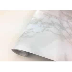 White Patterned Self Adhesive Marble Wallpaper White Marble Sticky Paper For Kitchen Table