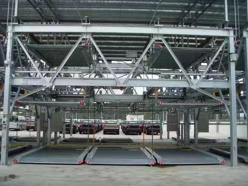 China Garaje estéreo llano multi del control automático del sistema PLC del aparcamiento del rompecabezas supplier