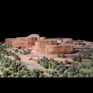Wooden Famous Building Models Landscape Architecture Model Making ODM