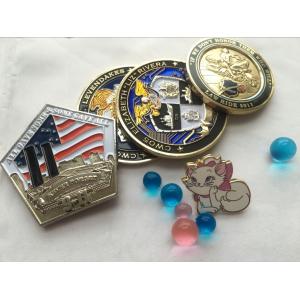 China High Quality Custom 3D Souvenir Metal Police Challenge Coin With Epoxy supplier