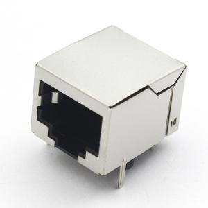 China Single Port 10 Pin Connector Rj45 Latch Down Without Led 18.15 Mm TM56A011EXX11 wholesale