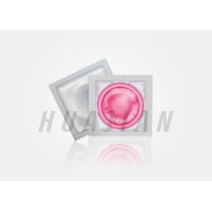 Lubricated Condom Packaging Foil With Silicone
