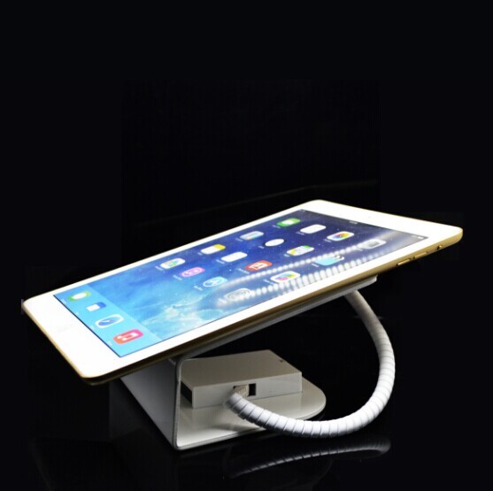 China COMER anti-theft Aluminum commercial shop professional display lockable security tablet alarm stands wholesale