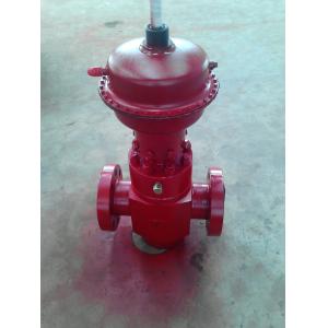 China Easy Installation PSL1 - PSL4 Diaphragm Pneumatic API 6A Gate Valve for Water / Gas / Oil supplier