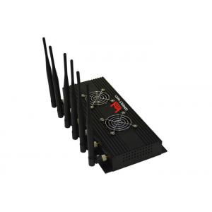 China 3G GPS Phone Signal Blocker Jammer With 6 Omni Antennas 1500MHz 1200MHz supplier