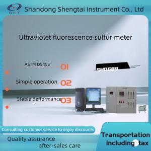 China ASTM D5453 Ultraviolet Fluorescence Sulfur Meter Computer Control Operations supplier