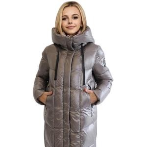 FODARLLOY Cotton-padding Womens Jacket long Women Coats 2022 New Arrival Winter Shiny Cotton-padding Short Bubble Womens Jacket