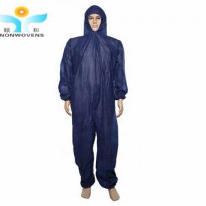 China waterproof Disposable Protective Wear , Biological Safety PPE Coverall Suit supplier