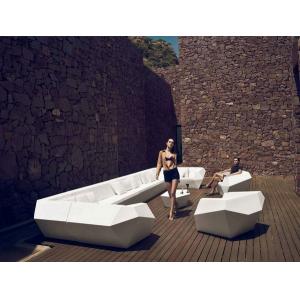 China Vondom Faz Modern Upholstered Sofa Fiberglass Diamond Style Outdoor Furniture wholesale