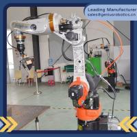 China 6 Axis Robotic Welding Machine Welding Robot System With Laser Vision Sensing on sale