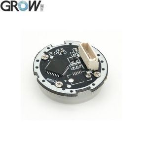 China GROW R502-A RGB LED Control Small Thin Circular DC3.3V SH1.0-6pin Capacitive Fingerprint Module Sensor Scanner wholesale