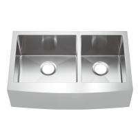 China Durable Apron Stainless Steel Kitchen Sink With Grid Provided Fregadero Acero Inoxidable on sale