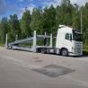 China 6-8 Cars 2 Axles 3 Axles Double Deck Roof Cargo Car Carrier Truck Semi Trailer wholesale