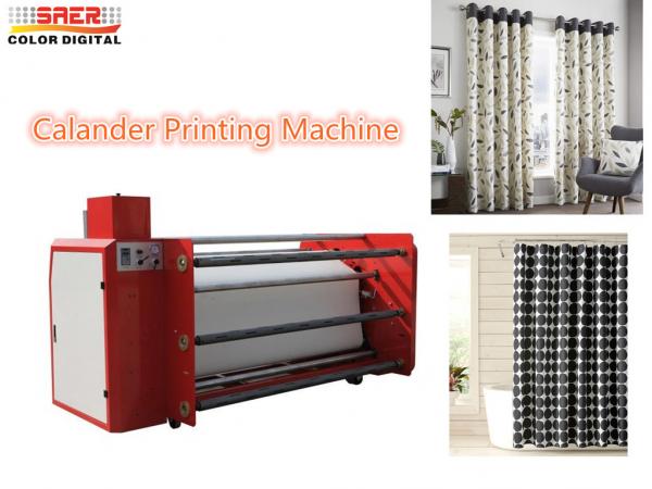 Automatic 1.9m Textile Fabric Calender Machine Heat Pressed Fabric Finishing