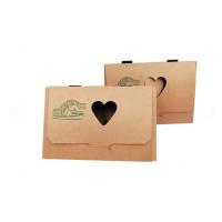 China Custom Printed Fast Food Packaging Box Kraft Paper Takeaway Box on sale