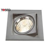 Red Brass Square Recessed Ceiling Light For Corrido RoHS Certified